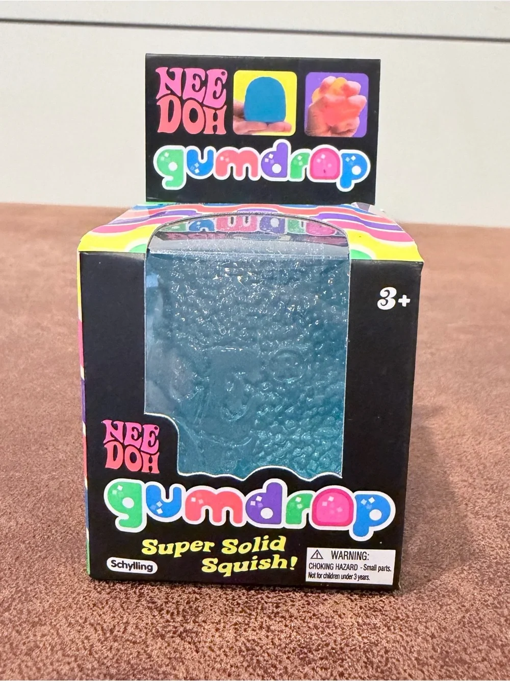 NIB NeeDoh Squishy Toy Bundle Lava Lamp Gumdrop Fuzz Ball Ice Baby 4pc